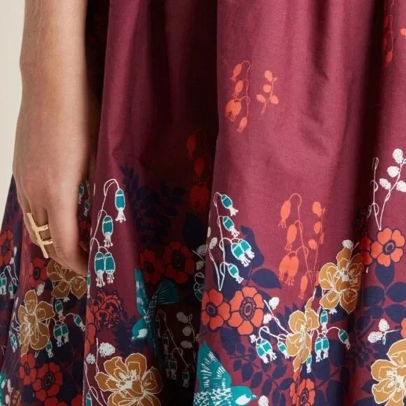 Modcloth Charming Cotton Skirt in Circus - Picture 4 of 5